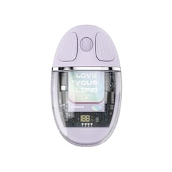 Souris Sans Fil 2.4G Bluetooth 5.0 LED Ergonomique Rechargeable Compacte Violet YONIS