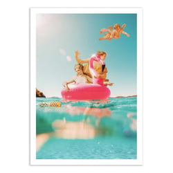 Affiche 30x40 cm - Vintage summer - Jonas Loose