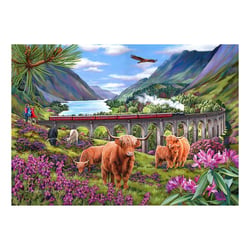 Puzzle 500 pièces - Pièces XXL - Les Dames des Glenfinnan - HOP - House of Puzzles