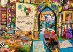 Puzzle 500 pièces - Life is an Open Book Venice - Bluebird Puzzle