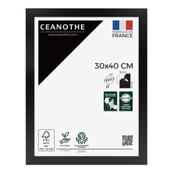 Cadre photo Design Éternel noir 30x40 cm