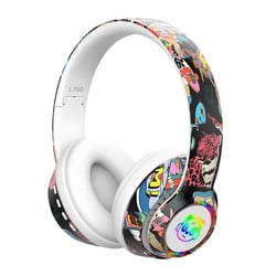 Casque Audio Sans Fil RGB Réduction De Bruit Pour Gaming Haute Qualité Blanc YONIS