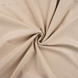 Tissu Simili Cuir Britney Stretch envers doudou uni Beige sable