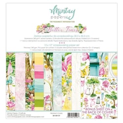12 papiers scrapbooking 30,5 x 30,5 cm Mintay By Karola BETTER TIMES