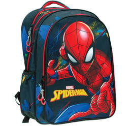Sac à dos Spiderman Marvel Bleu 43 CM - 2 compartiments