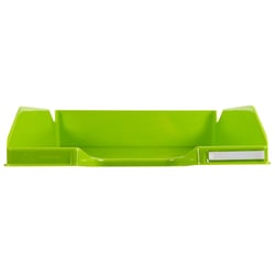 Corbeille à courrier Combo Midi Iderama - Vert anis brillant - x 6 - Exacompta