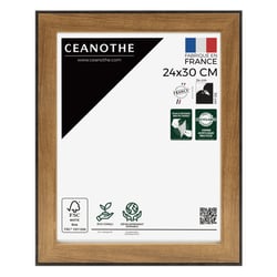 Cadre photo Loft noir 24x30 cm