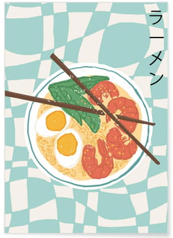 Affiche Ramen 2 | A3 : 29,7x42cm