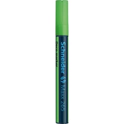 Lot de 10 marqueurs à craie SCHNEIDER Maxx 265 pointe ogive 2-3 mm vert clair