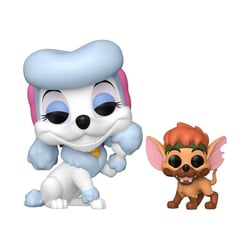 Oliver et Compagnie - Figurine POP & Buddy Georgette avec Tito 9 cm