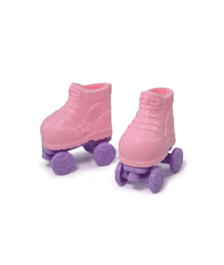Patins à roulettes pour Amigurumi / Poupée - 5 x 2,8 cm - Circulo Rose