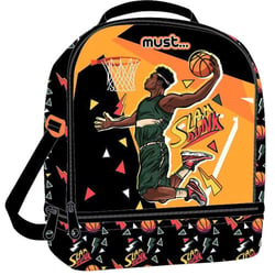 Sac goûter isotherme Basketball Slam Dunk Must 24 CM sac déjeuner
