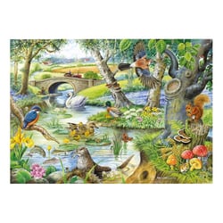 Puzzle 500 pièces - Pièces XXL - Contes De La Rivière - HOP - House of Puzzles