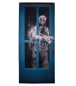 Décor de porte - zombie
