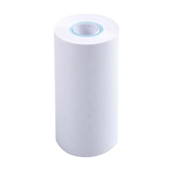 Bobine sans mandrin pour machines à calculer 57x25 mm - 1 pli offset extra-blanc 60g/m2. - Blanc - x 30 - Exacompta