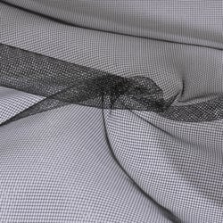 Tissu Moustiquaire rigide Noir