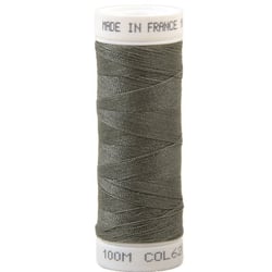 Fil à coudre polyester 100m made in France - gris autruche 614