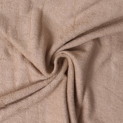 Tissu Micro Eponge Bambou Moélia uni Beige sable