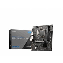 Carte mère MSI PRO H610M-G DDR4 - PRO - µATX - 4719072925024 - 23,6 x 20,2 cm