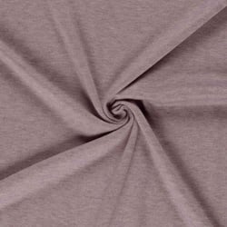 Tissu Jersey Viscose chiné sur fond Mauve