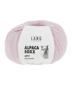 Pelote de laine Alpaca Soxx 6-PLY - 150GR - Lang Yarns 0009 Rose