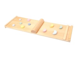 Planche d'équilibre pastel montessori - EliNeli - Jaune
