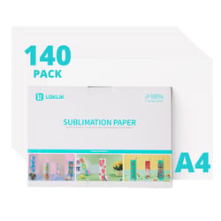 LOKLiK – Papier de Sublimation A4 – Lot de 140