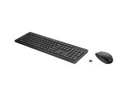 Ensemble clavier et souris - HP 230 - Noir - Sans fil