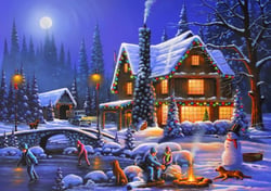 Puzzle 500 pièces - Holiday Spirit - Bluebird Puzzle