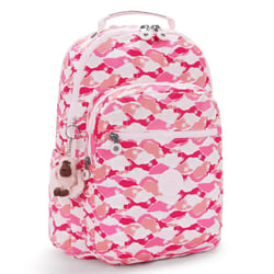 Sac à Dos Kipling Seoul LAP - 44 CM Pink Palm
