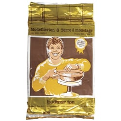 Argile Autodurcissant Bodmer G, fine, 2,2kg, rouge argile