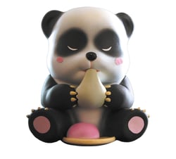 Mogu pets – figurine Panda Mochi - Plastoy - Rose