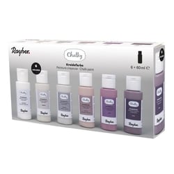 Rayher - Peinture Chalky Set de 6 couleurs - Rosé