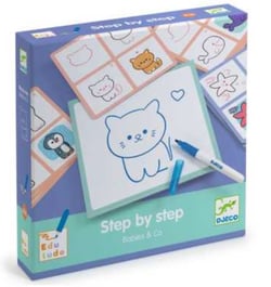 Step by step – Babies and co - Djeco - Bleu