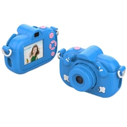 Appareil Photo Numérique Enfant 12MP 4X Zoom Vidéo HD Écran 2.0 Pouces Bleu YONIS