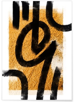 Affiche Abstract Namo 1 | A3 : 29,7x42cm