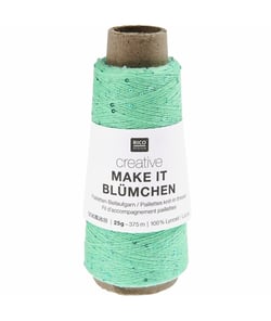 Creative Make It Blümchen de Rico Design : Une touche florale pour des créations uniques et délicates 07 Turquoise