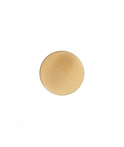 Bouton Rond métal à queue 15 à 25mm - Prym 25-or Vieilli