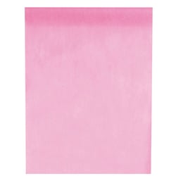 SANTEX 5696-5-30, Chemin de table en intissé 25 METRES, Rose