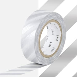 Masking Tape - Masking Tape MT rayures argent - stripe silver