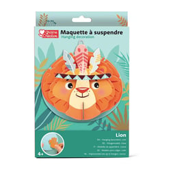 Maquette a suspendre – Lion 3D - Graine Creative - Vert