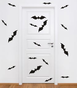 Sticker 3D chauve-souris - lot de 60
