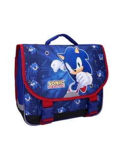 Cartable Mybagstory - Bleu,Rouge - Sonic - 2 compartiments