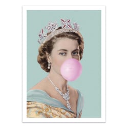 Affiche 30x40 cm - Queen Elizabeth 2 - Grace Digital Art Co