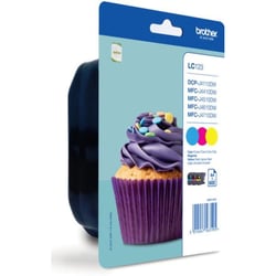 Brother LC123RBWBP Cartouche d'encre Couleurs