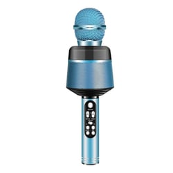 Microphone Bluetooth Haut Parleur Intégré Micro Karaoké Live iOS Android