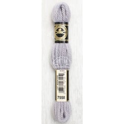 Fil de laine - DMC - Laine Colbert - 100% laine - Chrome métallisé - 7558 - Canevas