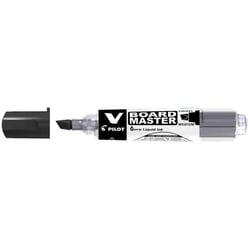 Marqueur Rechargeable V BOARD MASTER Begreen Pointe Biseauté Moyenne Noir PILOT