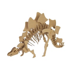 MégaCréa DIY - Maquette en carton Dinosaure Stégosaure 26 x 16 x 7 cm