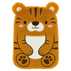 Bouillotte enfant tigre en fourrure douce
